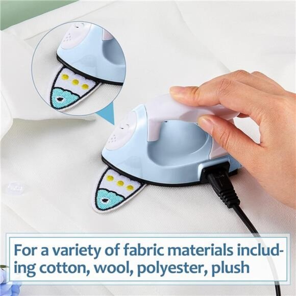 Mini Craft Iron Mini Heat Press Mini Iron Portable Handy Heat Press Small Iron - Picture 5 of 7